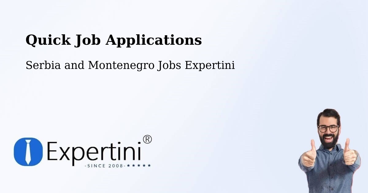 Quick Apply Feature – Asbestos - Serbia and Montenegro Jobs Expertini
